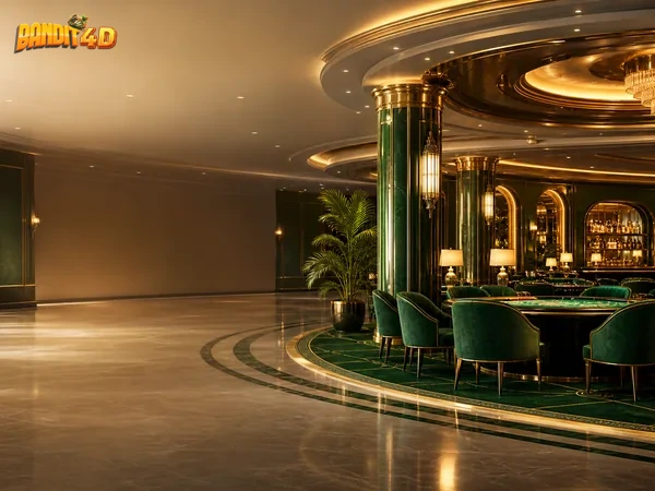 Antarmuka meja Nine Card pada perangkat seluler